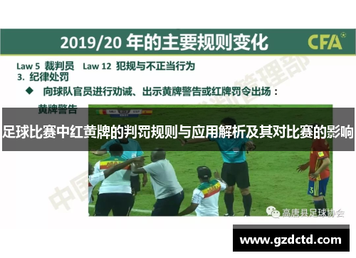 足球比赛中红黄牌的判罚规则与应用解析及其对比赛的影响